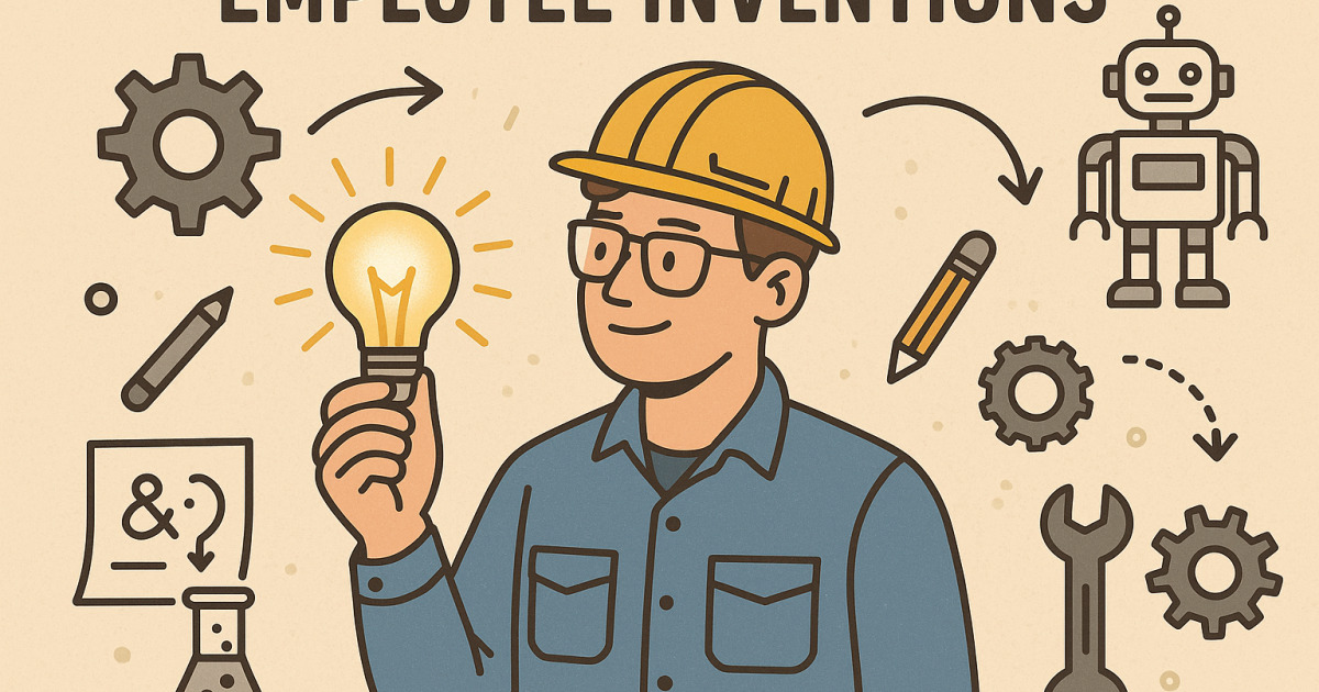 Can I file a patent in my name if I created the invention while working ...