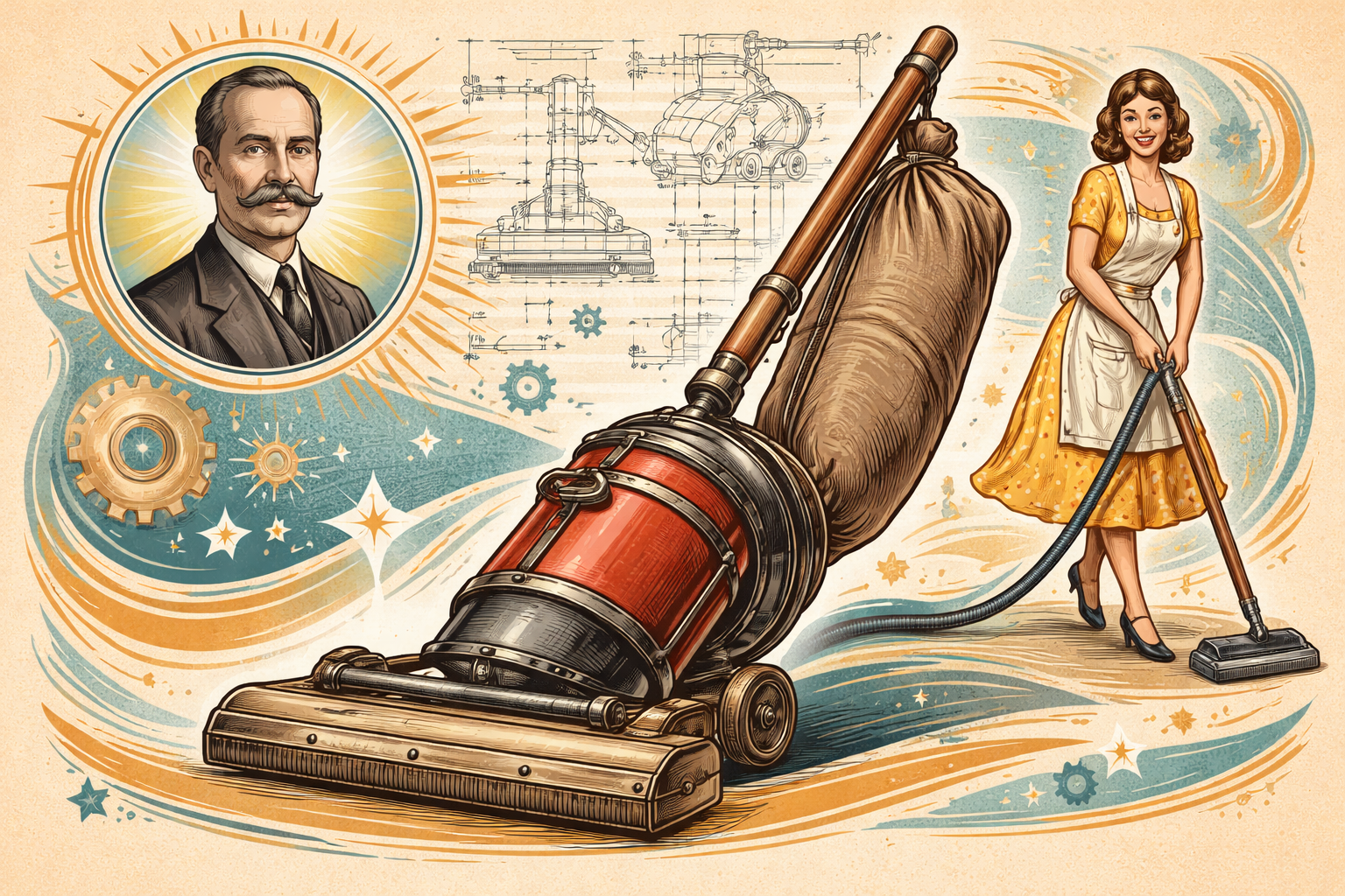 From Dust to Dominance: How a Patent Built the Vacuum Cleaner Industry