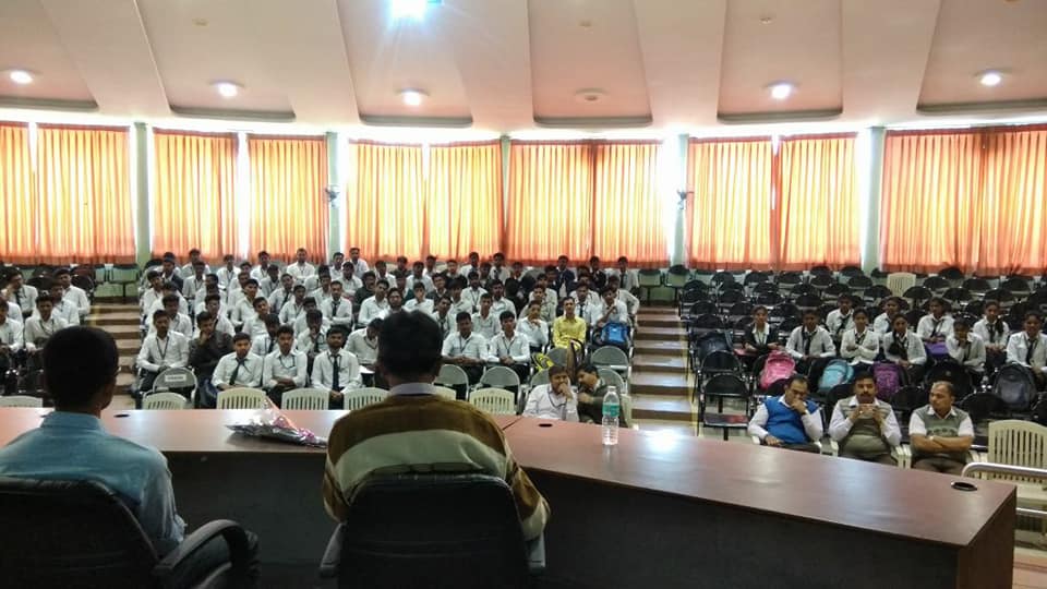 Seminar on “Idea, Innovation & IPR” at Amrutvahini College of Engineering, Sangamner