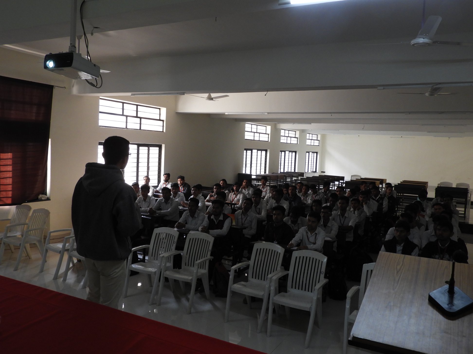 Entrepreneurship Awareness Camp on Intellectual Property at K.K. Wagh Polytechnic, Chandori
