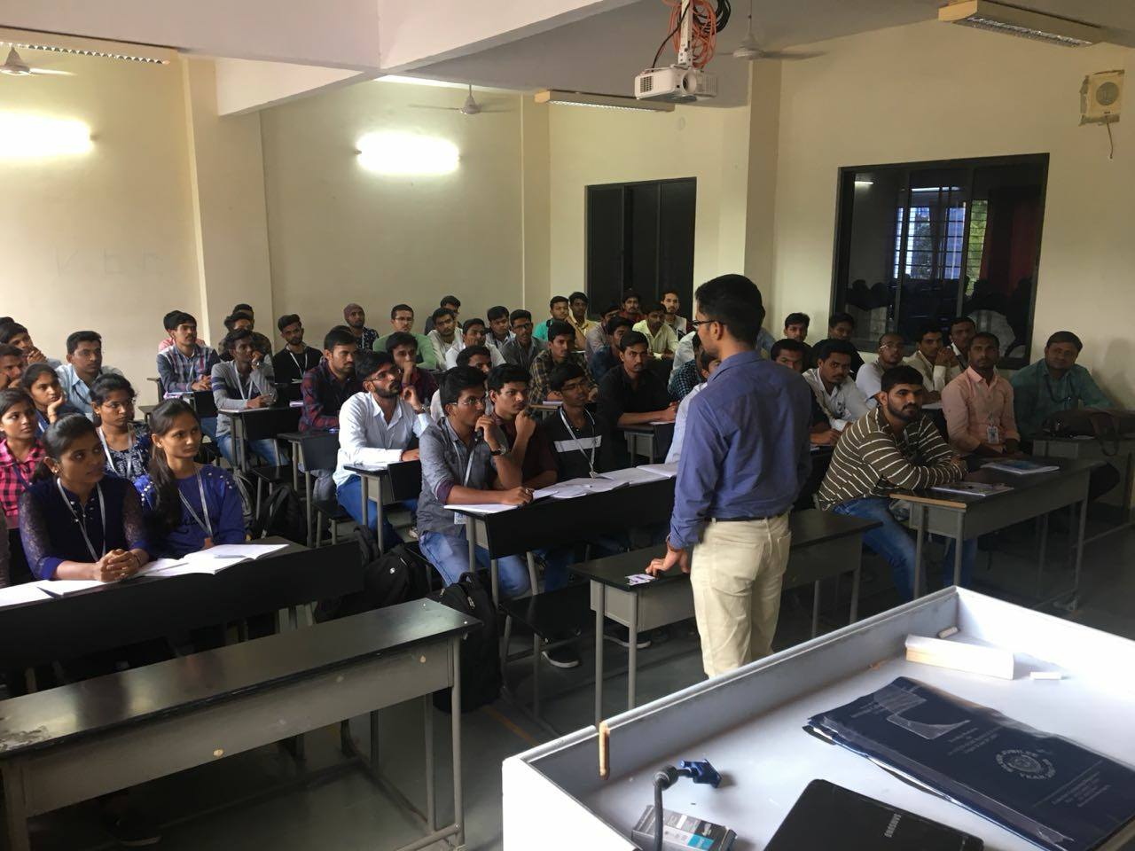 Student Interaction Program on "Intellectual Property and Innovation Opportunities" at Amrutvahini College of Engineering, Sangamner