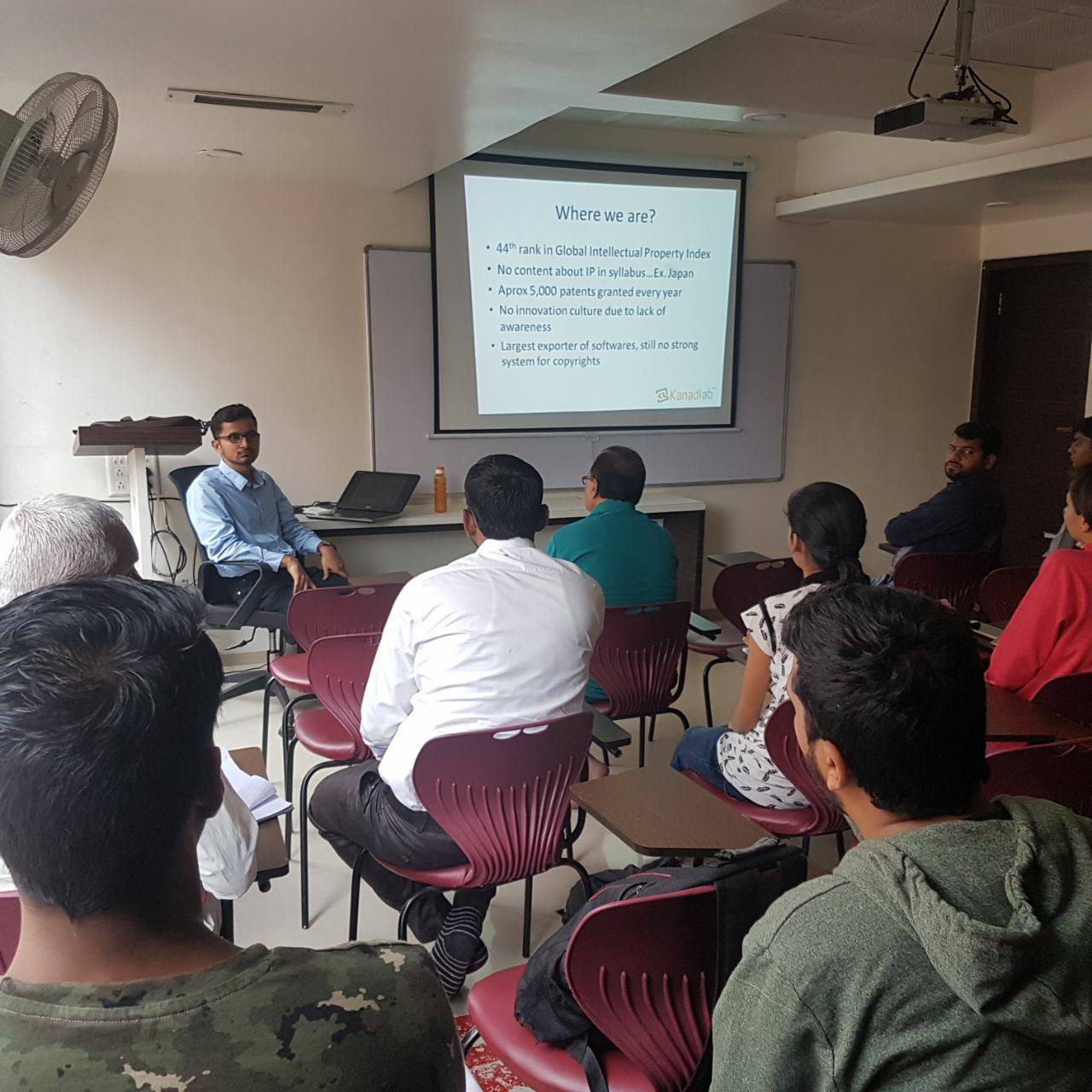 Seminar on “Intellectual Property – Business Perspective” at Udyogvardhini, Nashik