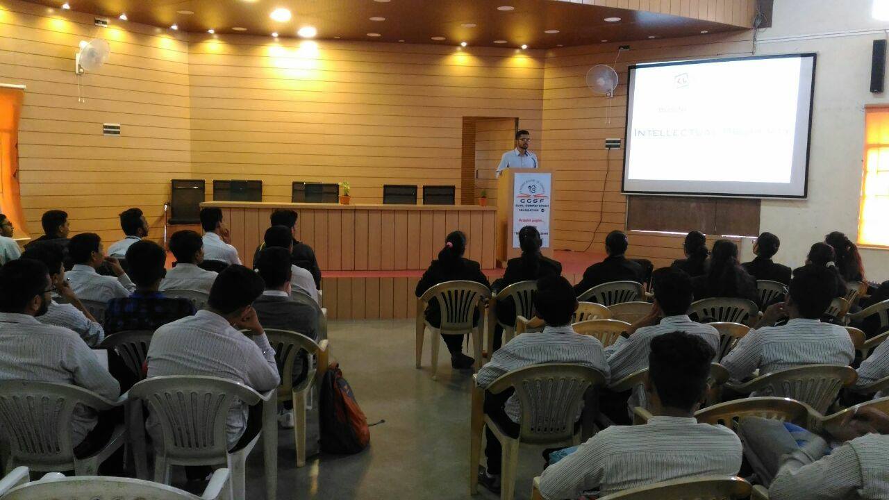 Expert Session on “Intellectual Property for Business” at Guru Gobind Singhji College
