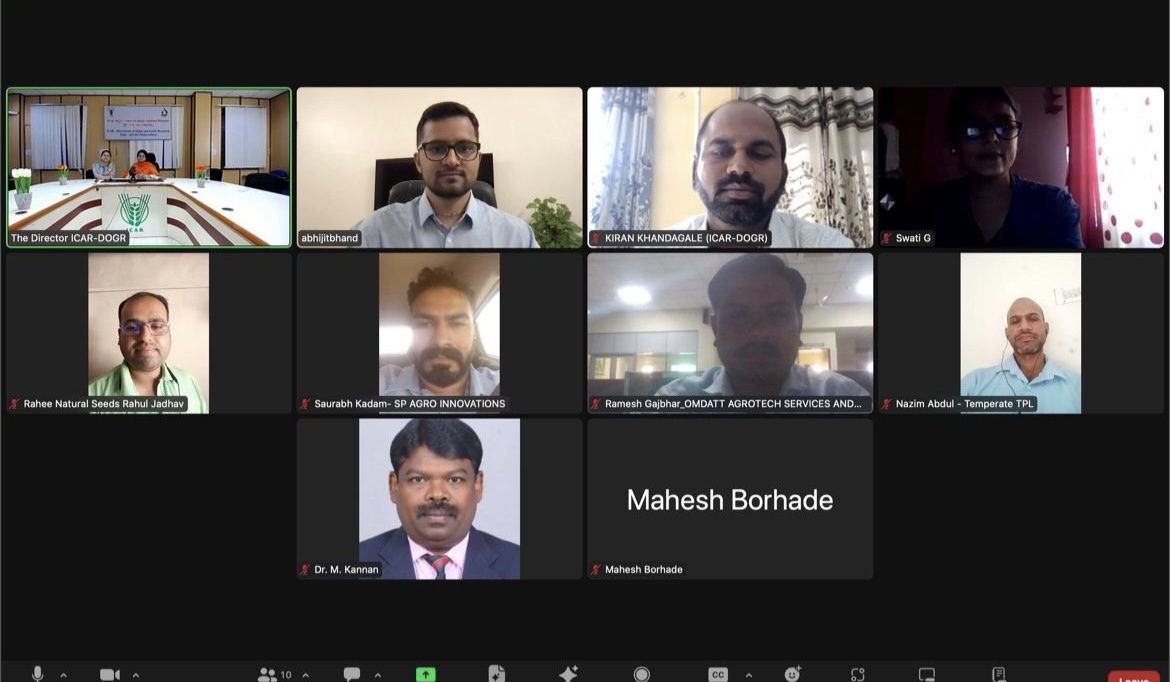 Expert Session on Intellectual Property Strategies for Agritech Startups and MSMEs at ICAR-DOGR Incubation Centre | Pune