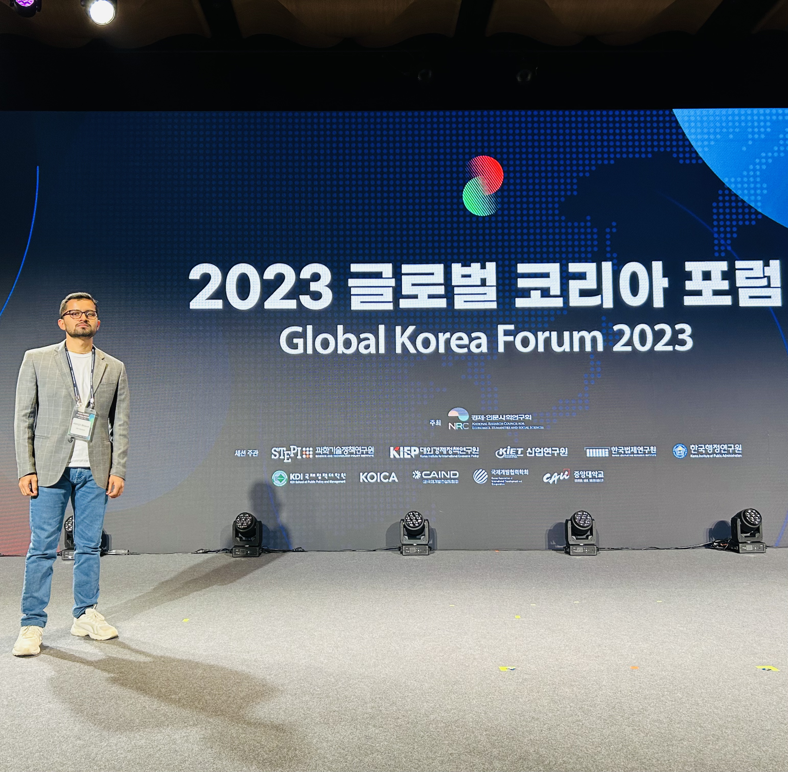 Abhijit Bhand Attends Global Korea Forum 2023 on International Development Cooperation in Seoul, South Korea